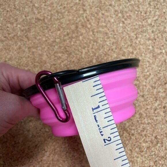 Collapsible Dog Pet Folding Silicone Travel Bowl​ - Picture 10 of 12